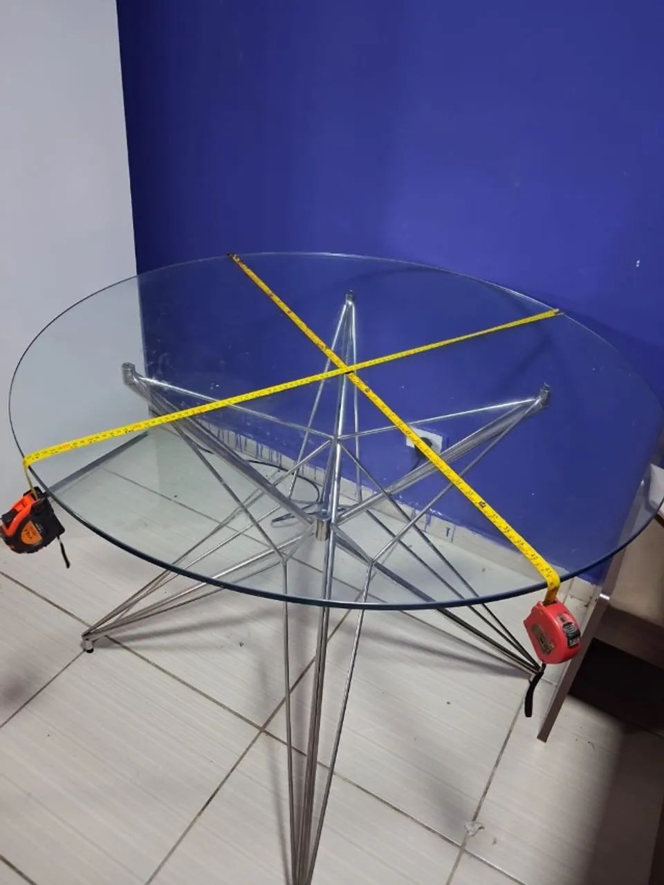 Mesa de jantar redonda 