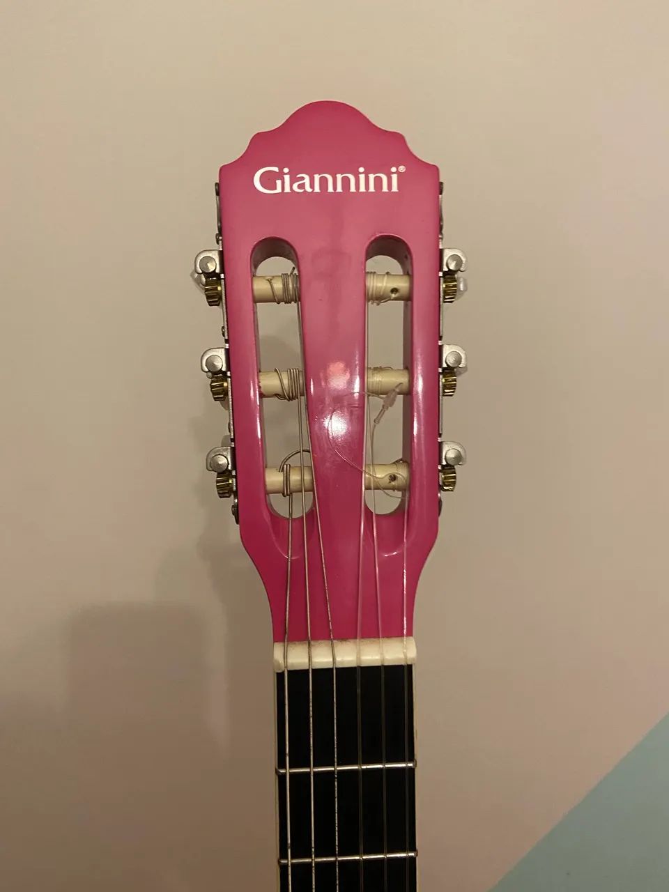 Violão Gianinni Rosa + Capa - Foto 2