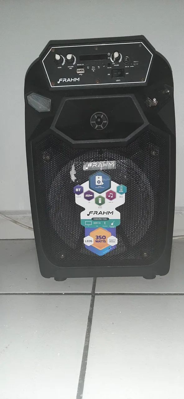Caixa amplificada 350W