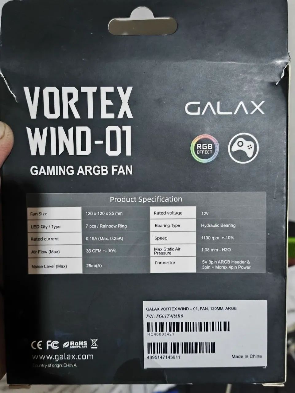 Ventoinha Galax Vortex  - Foto 4