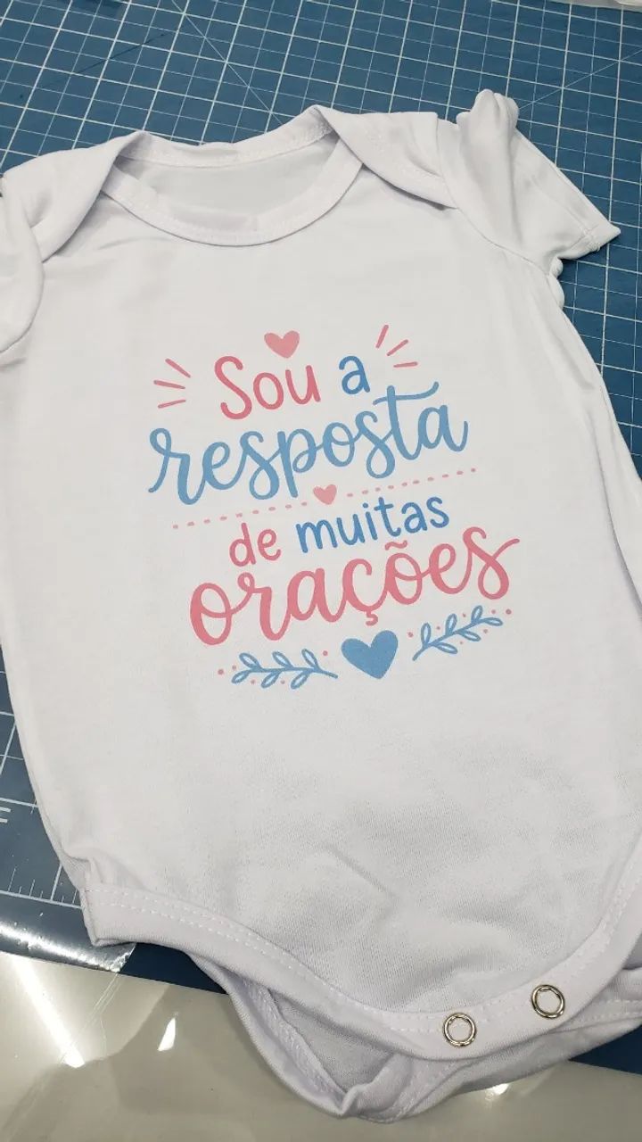 Body de bebê personalizado com seu tema  - Foto 2