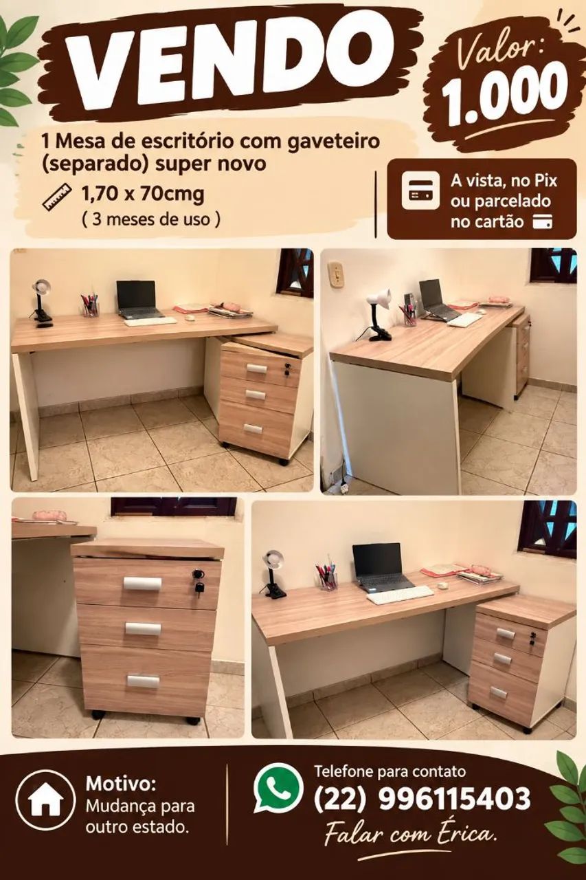 Kit para escritório 