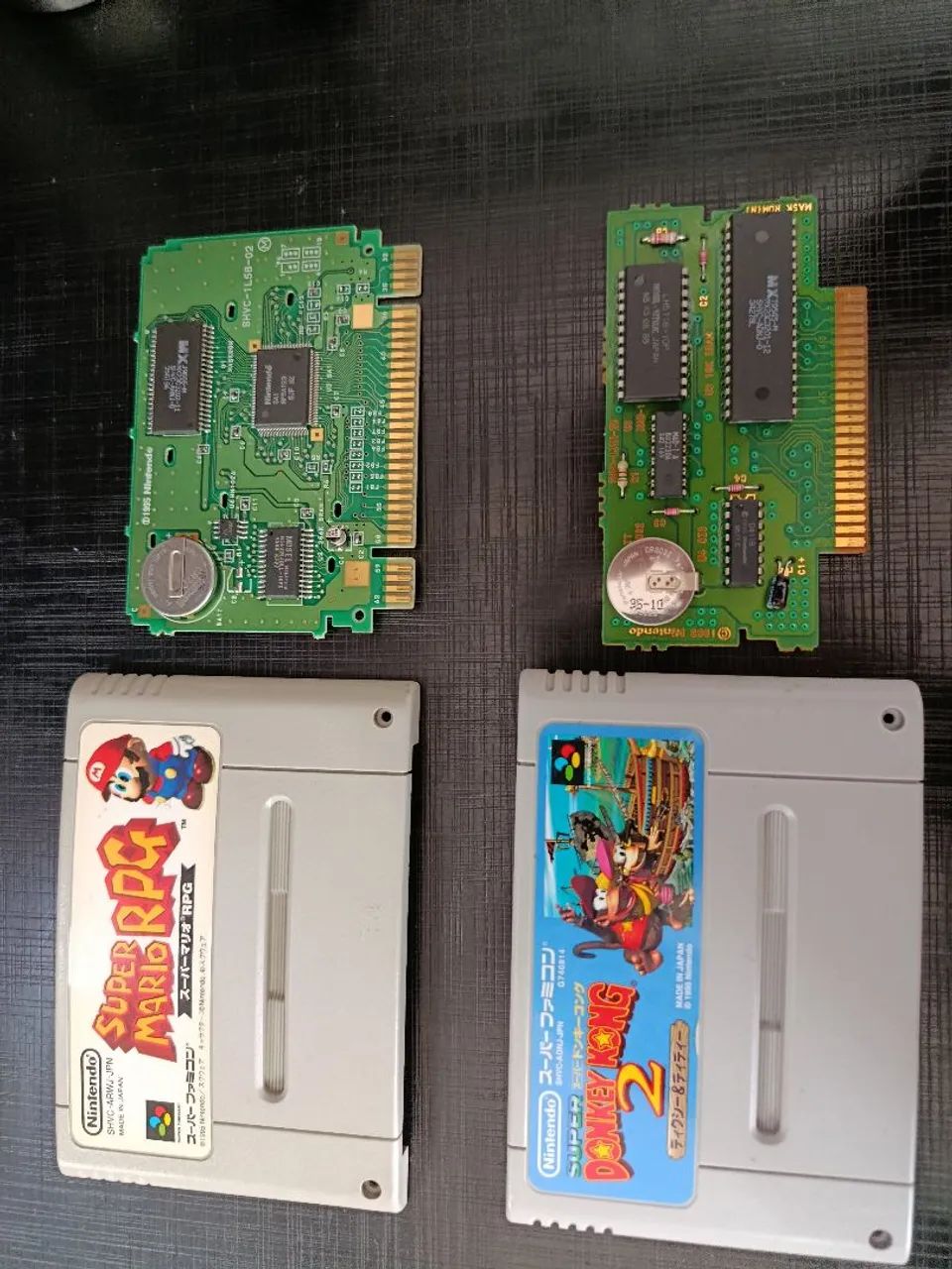 Donkey Kong Country 2 + Super Mario RPG Japoneses Originais