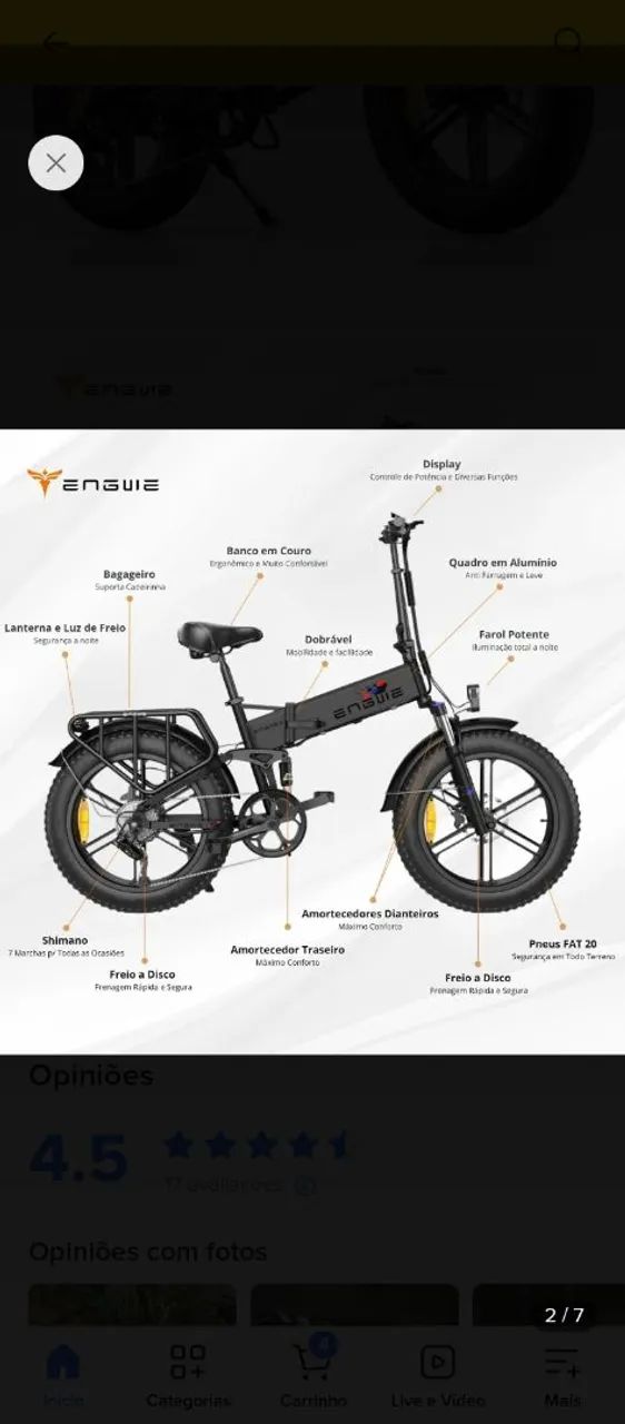 Bicicleta eletrica