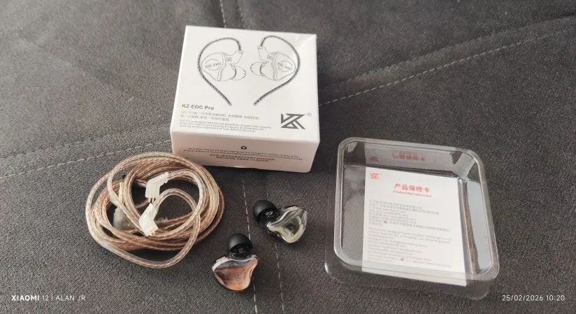 FONE DE OUVIDO KZ EDC PRO (com mic) - Foto 2
