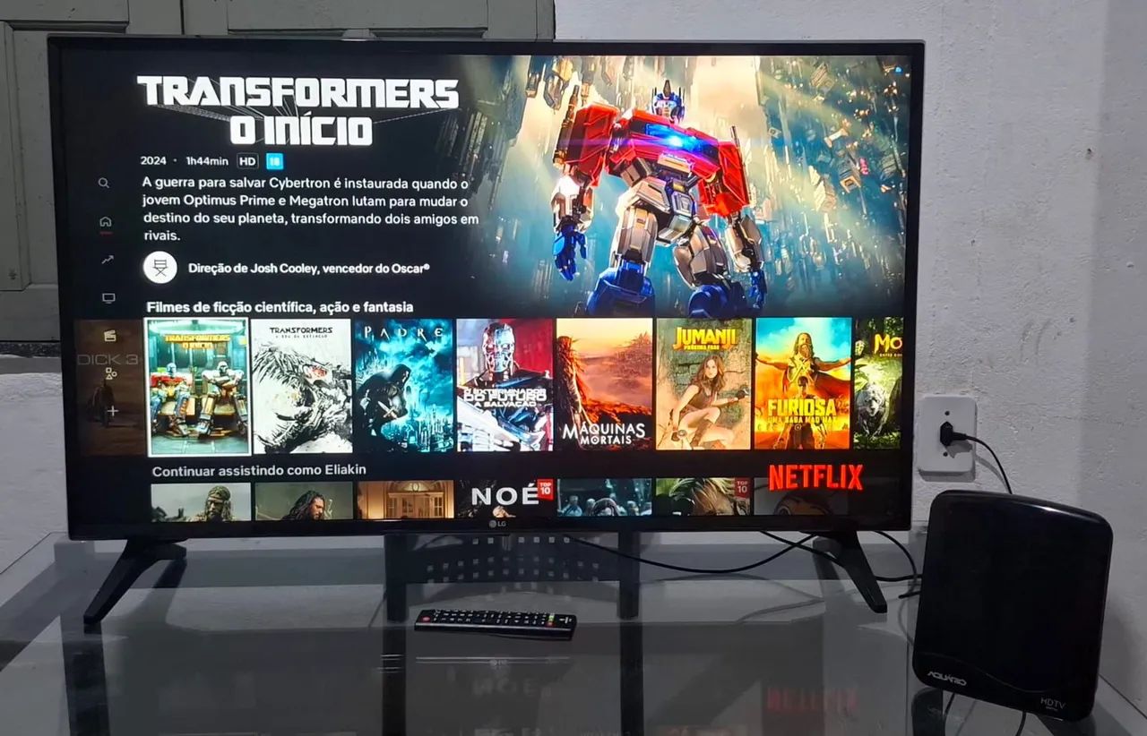 Tv Smart LG WebOs 43' polegadas HDR /FullHD  - Foto 4