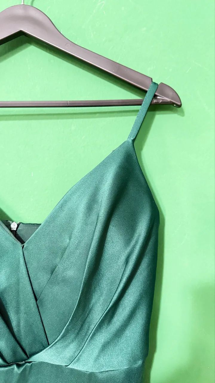 Vestido de festa VERDE ESMERALDA - M - Foto 2