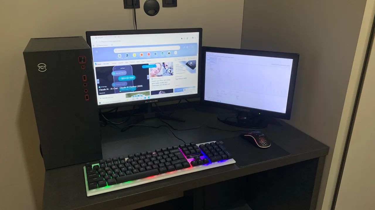 Computador completo IMPECÁVEL! Pc de mesa  - Foto 3