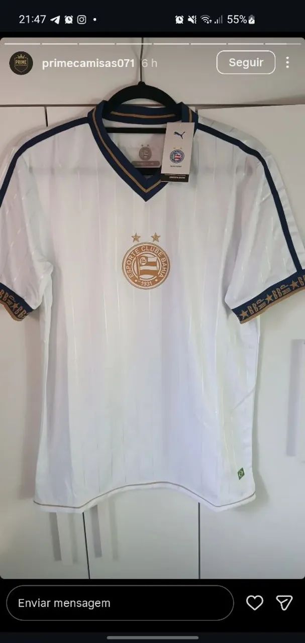 CAMISA SÓCIO TORCEDOR DO BAHIA. 