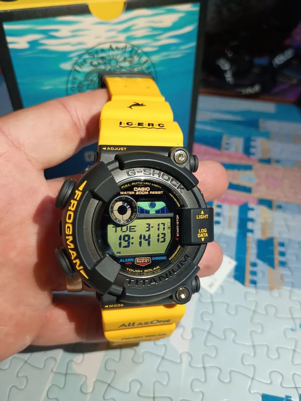 Relógio G Shock Frogman edição especial Japão ( ICERC