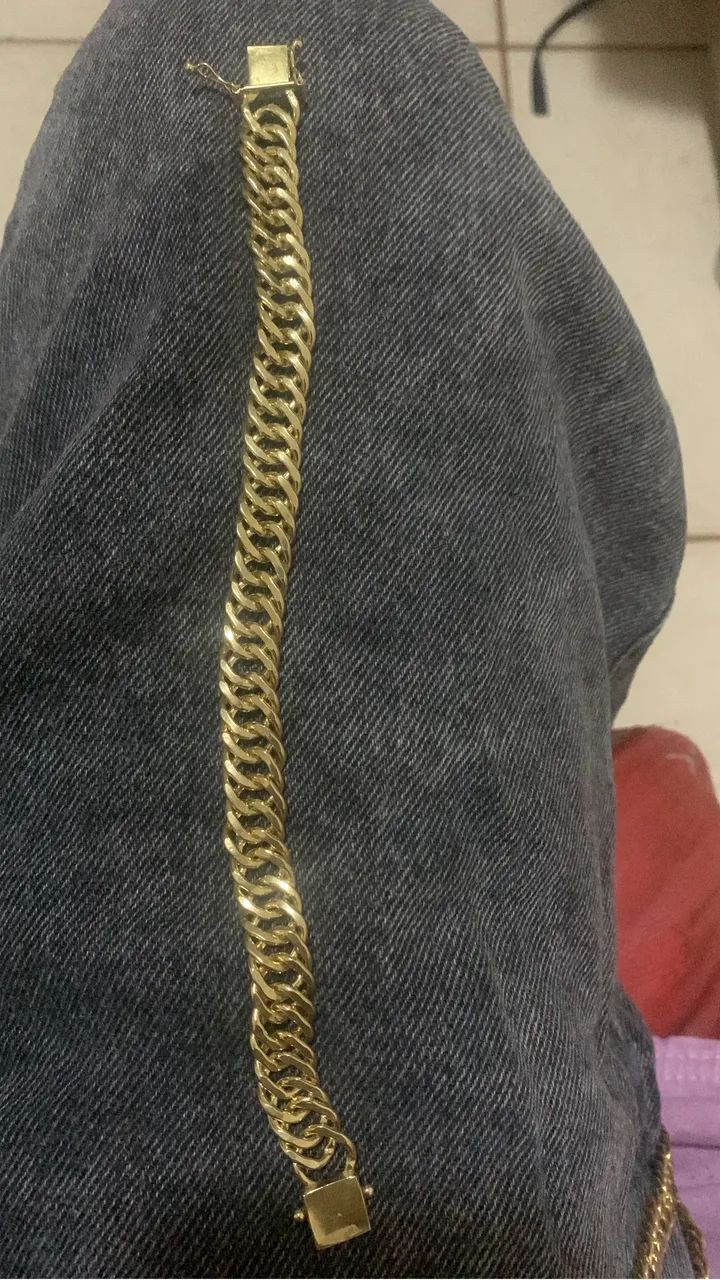 Kit Corrente e pulseira 