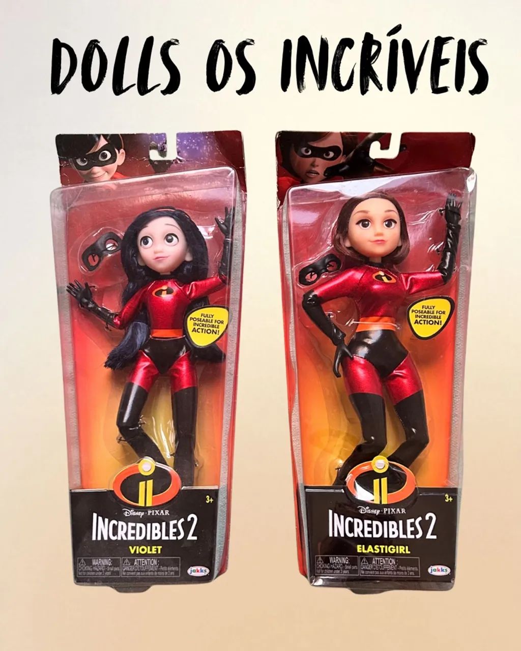 Bonecas os incríveis 