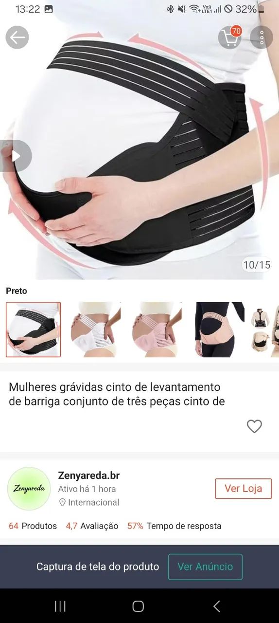 Cinta para gestante  - Foto 2