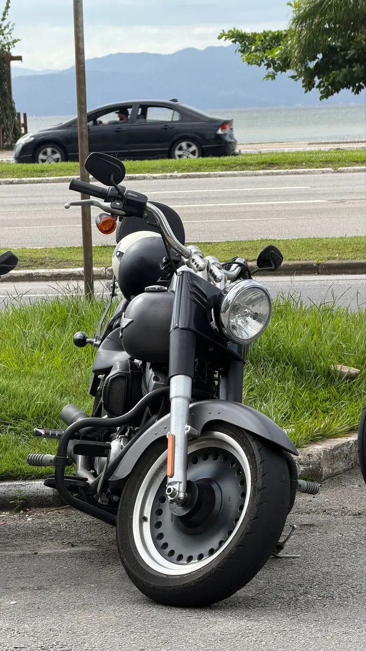 Excelente Fat boy completa, novíssima e baixa km - Foto 3