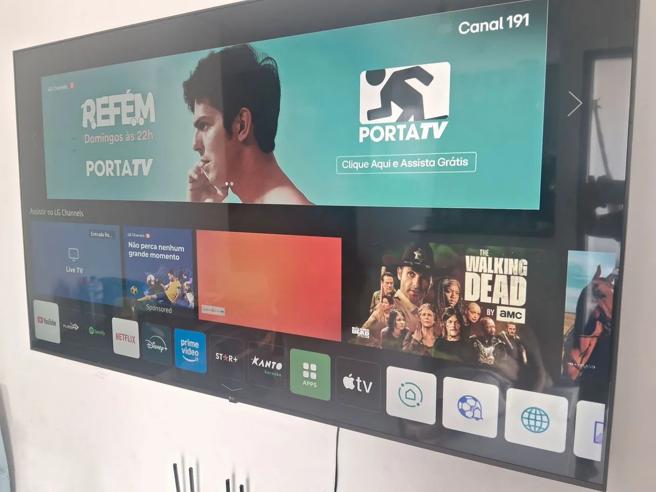 Tv lg smart 75"
