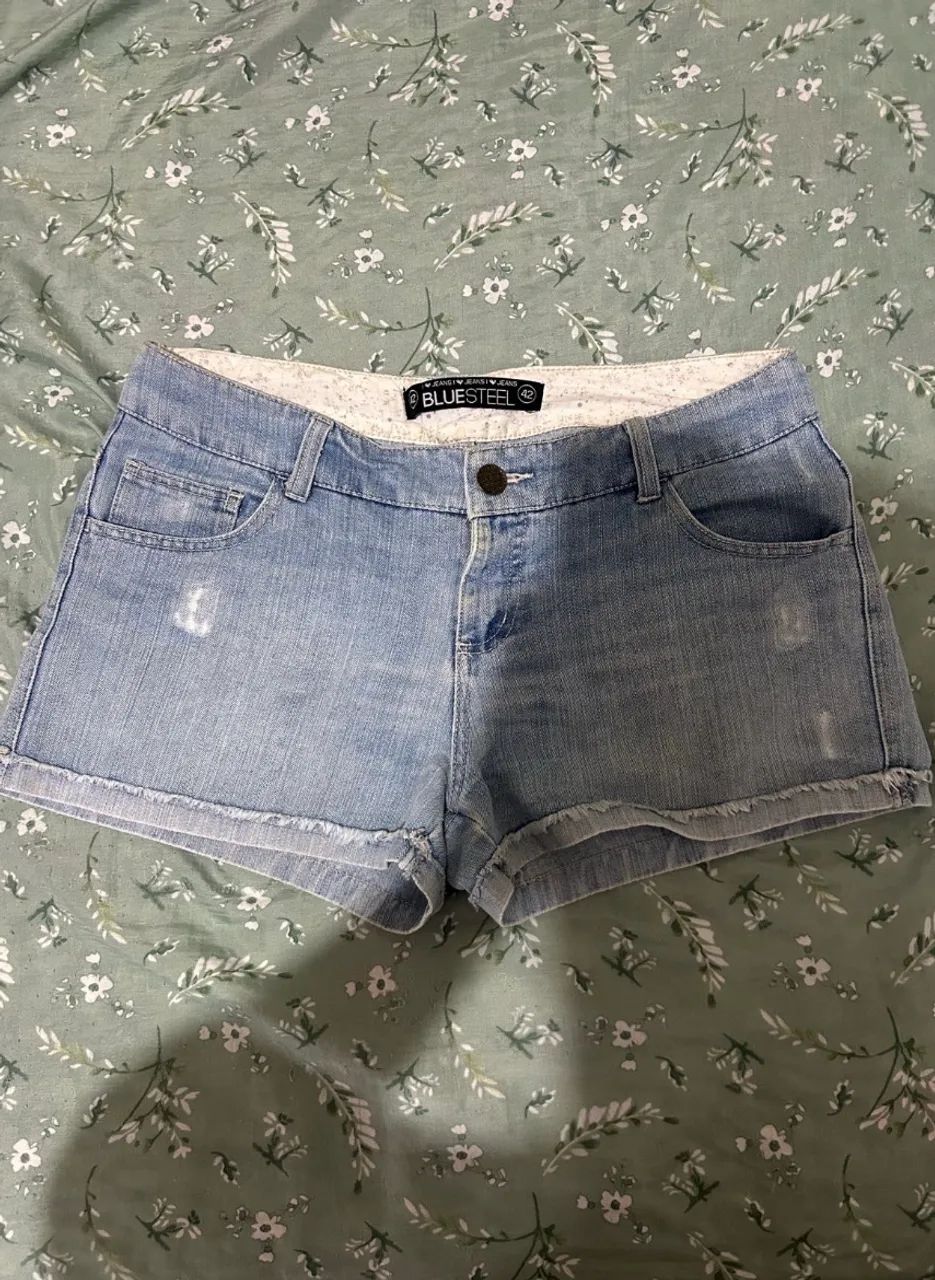 Short Renner Bluesteel jeans tamanho 42