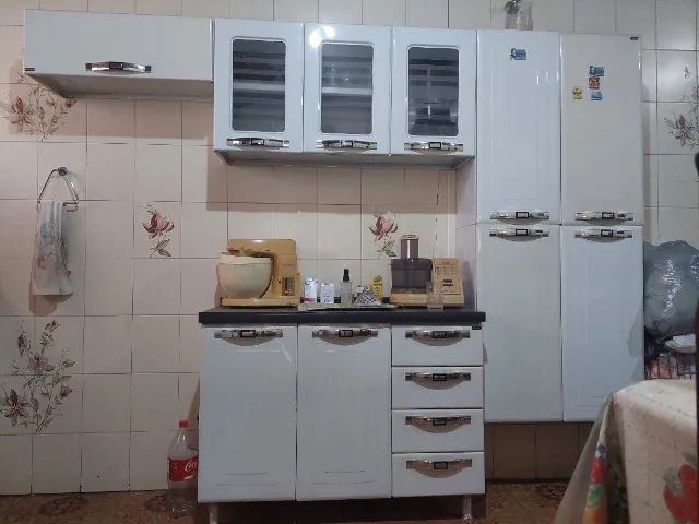 CONJ. ARMÁRIO DE COZINHA EM AÇO