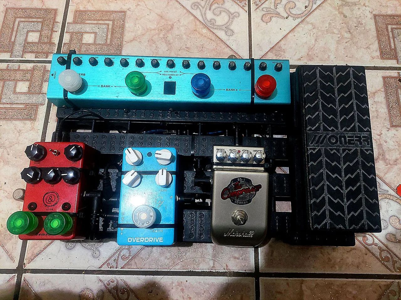 Pedalboard Completo para Guitarra 