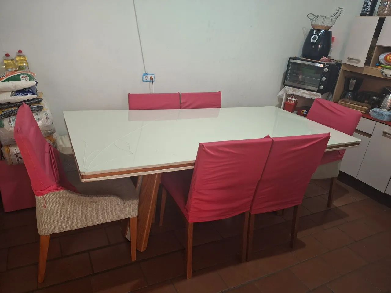 Mesa 6 cadeiras 