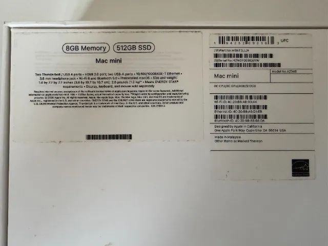Mac Mini M1 - 8 GB - 512 SSD - Foto 3