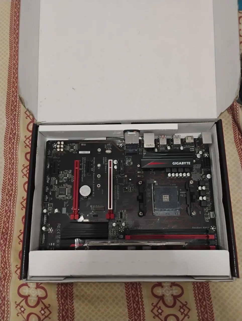 Placa mãe AM4.  X370-GAMING  (praticamente nova !!!) - Foto 3
