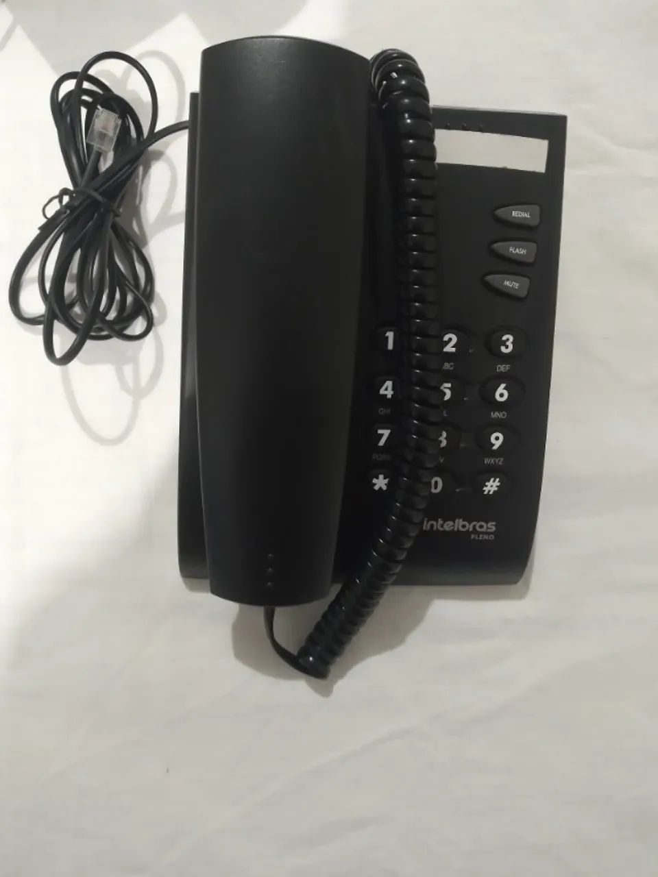 Telefone Pleno Intelbras com fio Preto - Foto 4