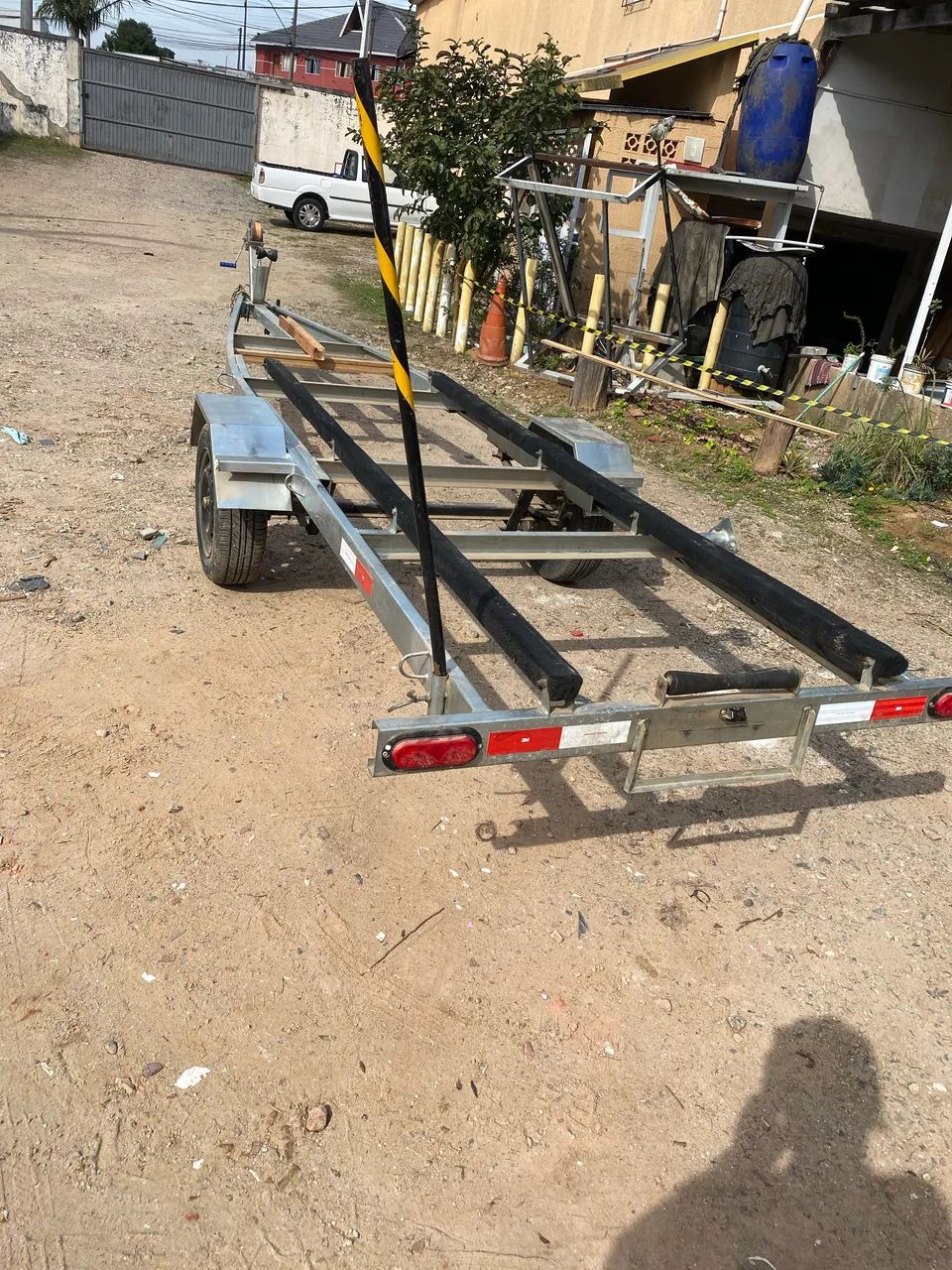 Carreta para barco 6 metros   - Foto 4