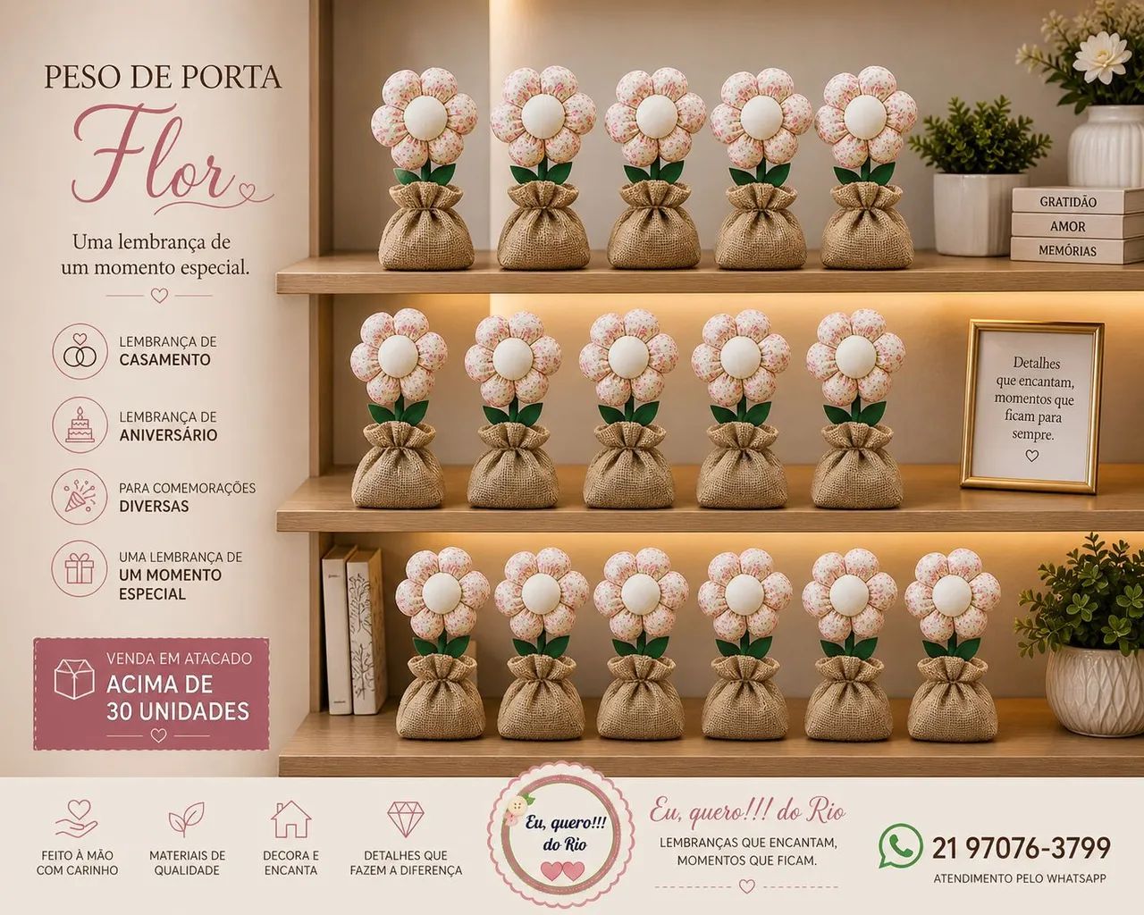 Kit Festas e Eventos - Lembrancinha Sofisticada  - Foto 2