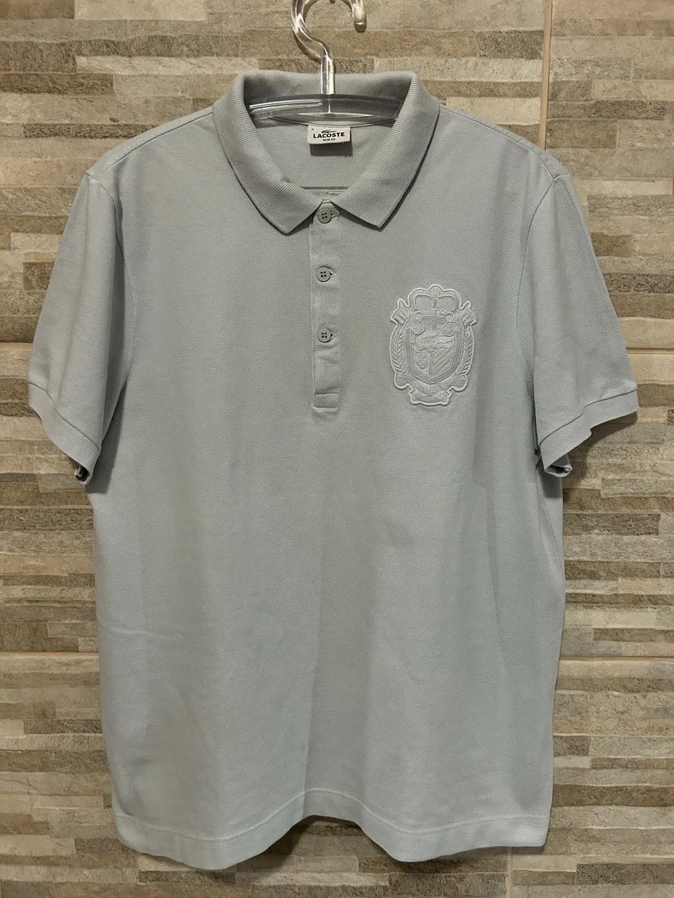 Camisa polo cinza Tommy Hilfiger 6