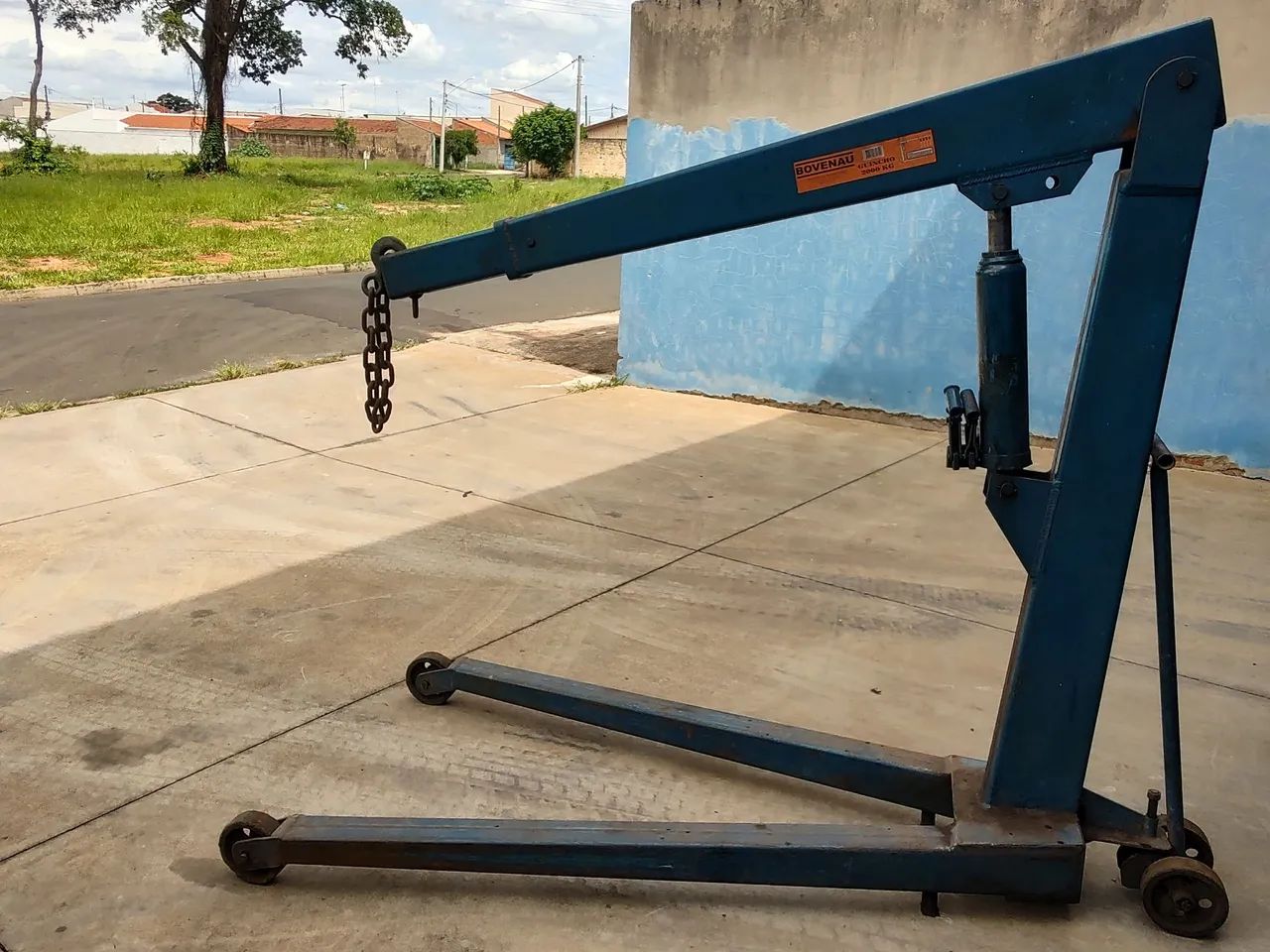 Guincho hidráulico girafa 2T - Foto 2