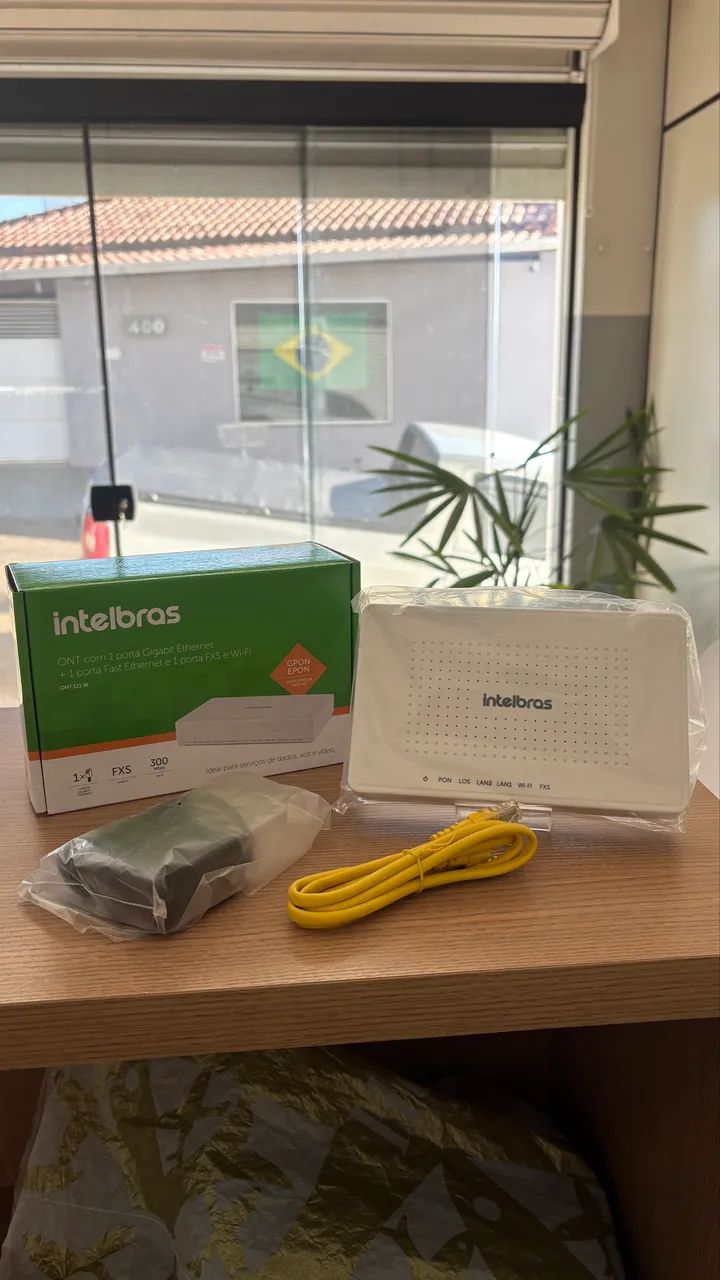 10 Ont intelbras na caixa!! 