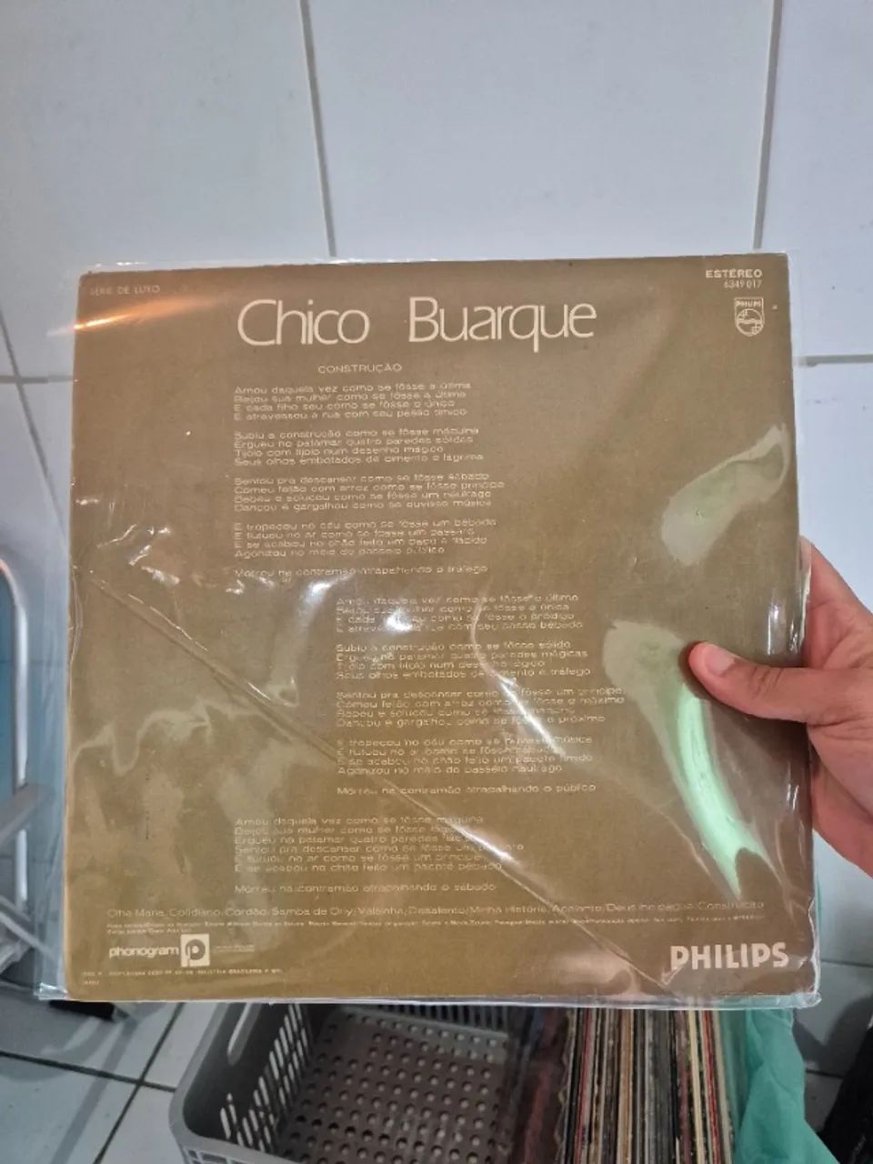 LP Chico Buarque - Construção (1971) PRENSAGEM DE ÉPOCA | Discos do Faustino - Foto 2
