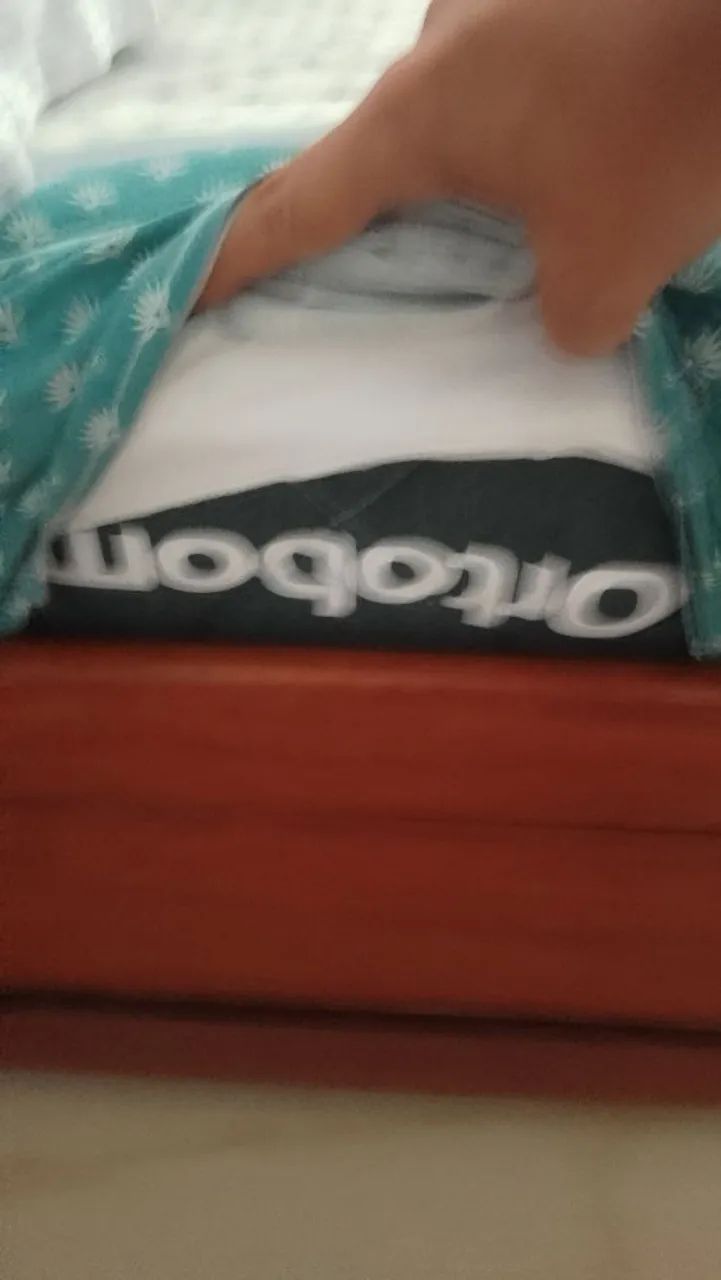 Colchão Ortobom solteiro 2 meses de uso - Foto 2