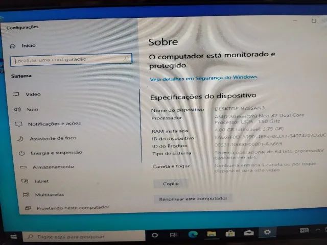 Vendo computador All in One AOC modelo AA183M (M92/M92E) - Foto 2