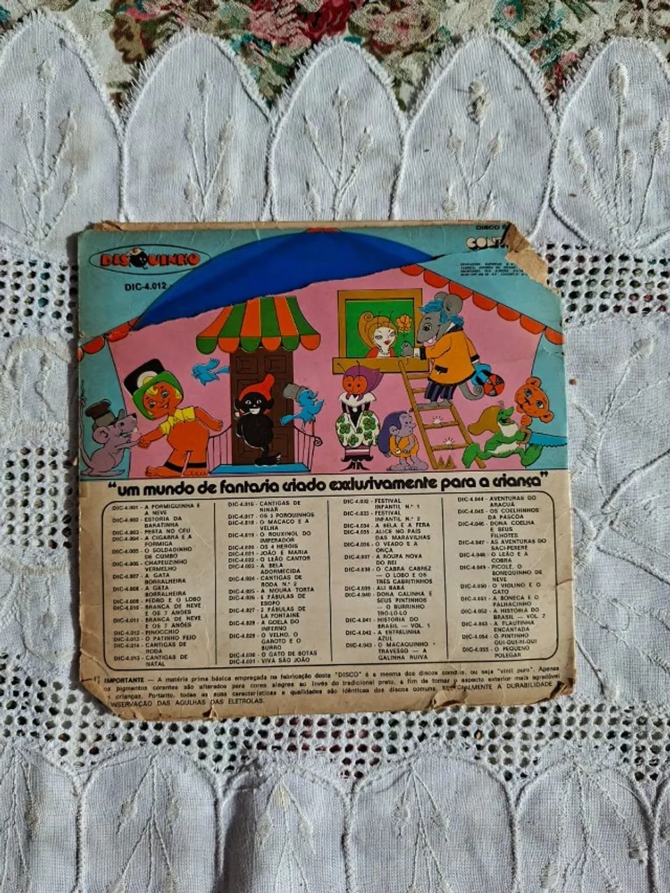 Disquinho Pinocchio antiguinho  - Foto 2