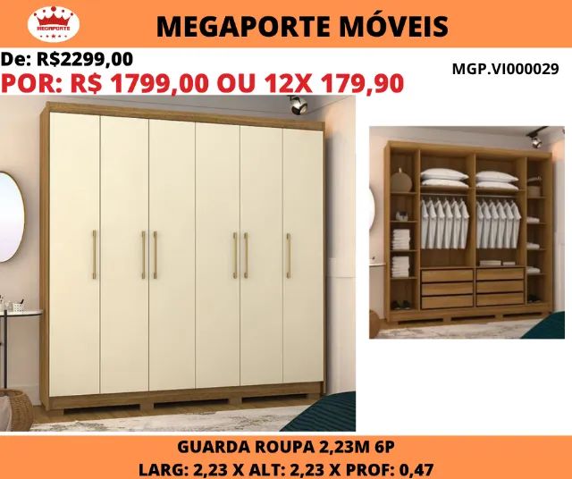 GUARDA ROUPA 2,23
