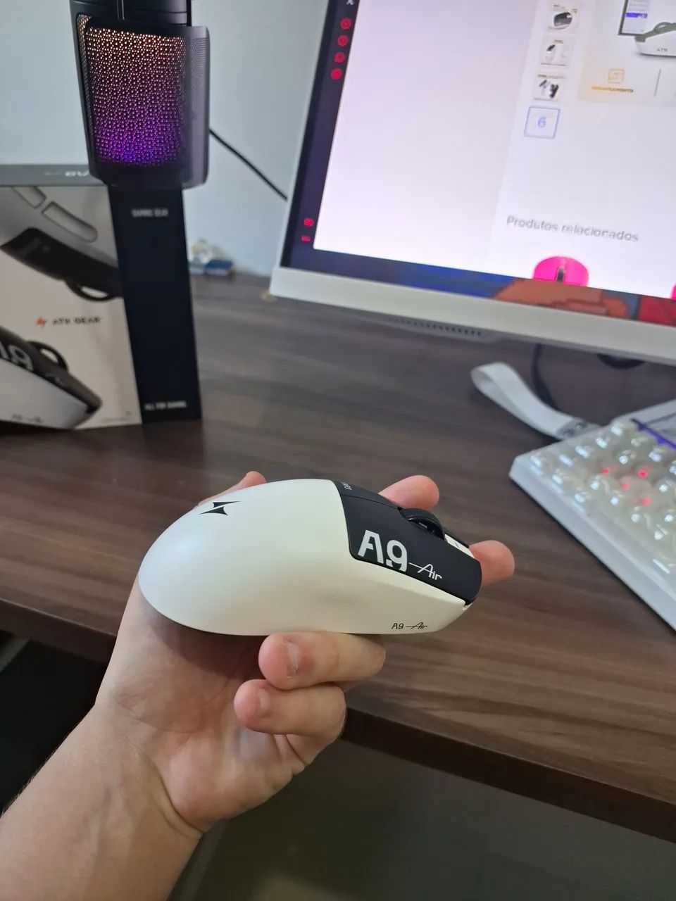 Mouse ATK A9 AIR  - Foto 4