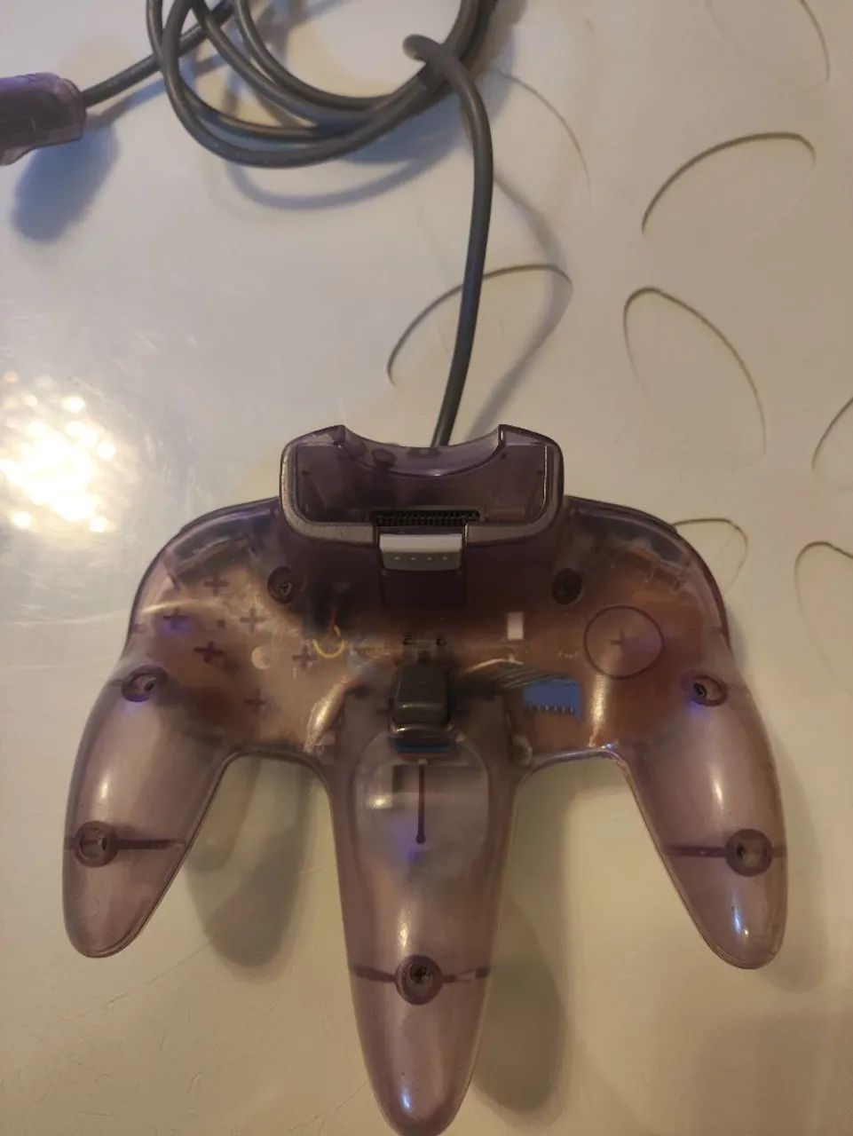 Controle Nintendo 64 atômic purple  - Foto 2