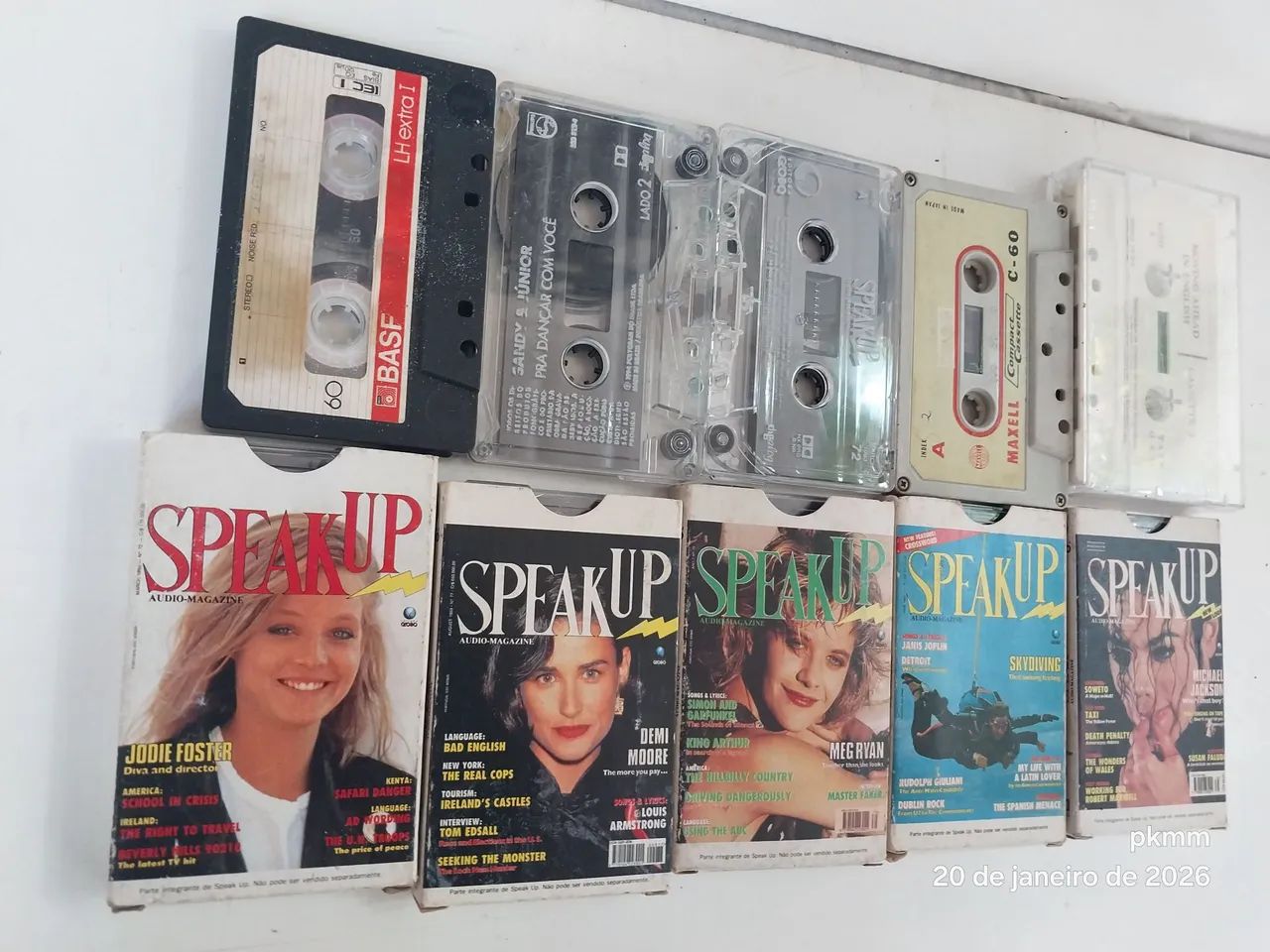 Fitas k7 em ótimo estado, rodando normal lote - Foto 5