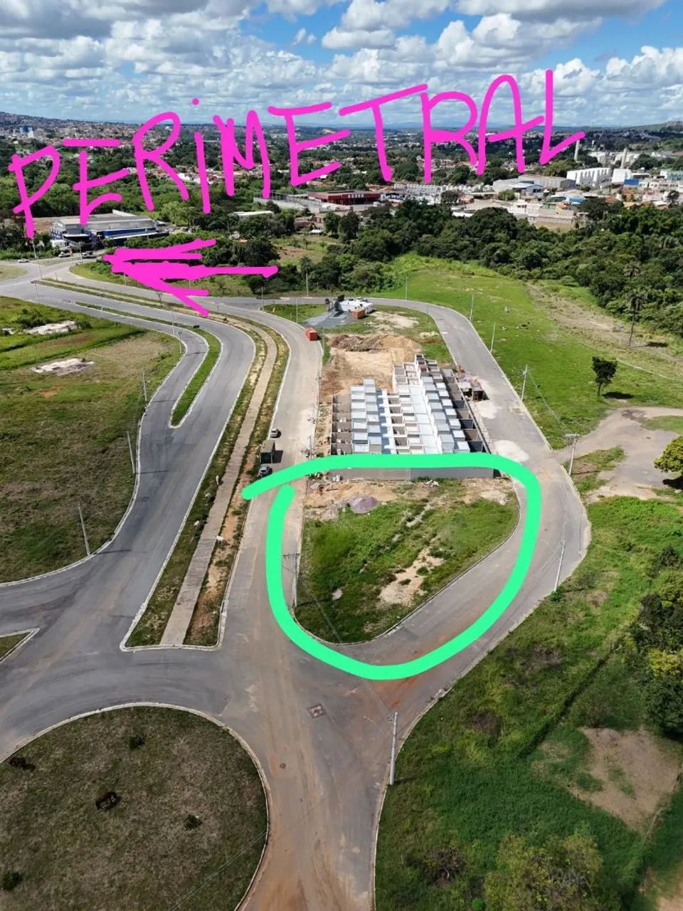 Lote comerciais e residênciais