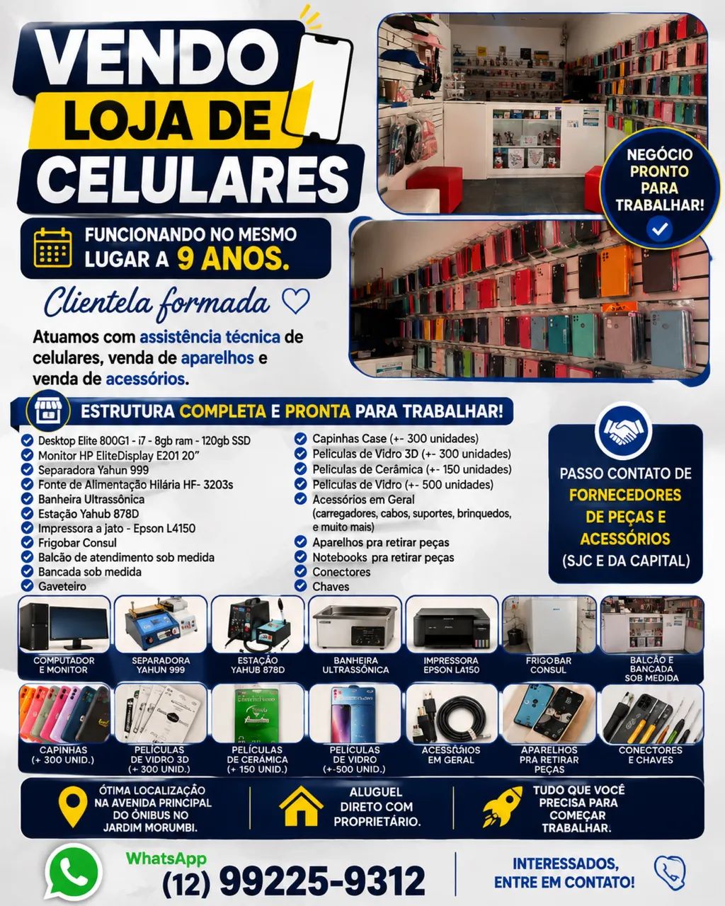 LOJA DE CELULARES E ASSISTÊNCIA 