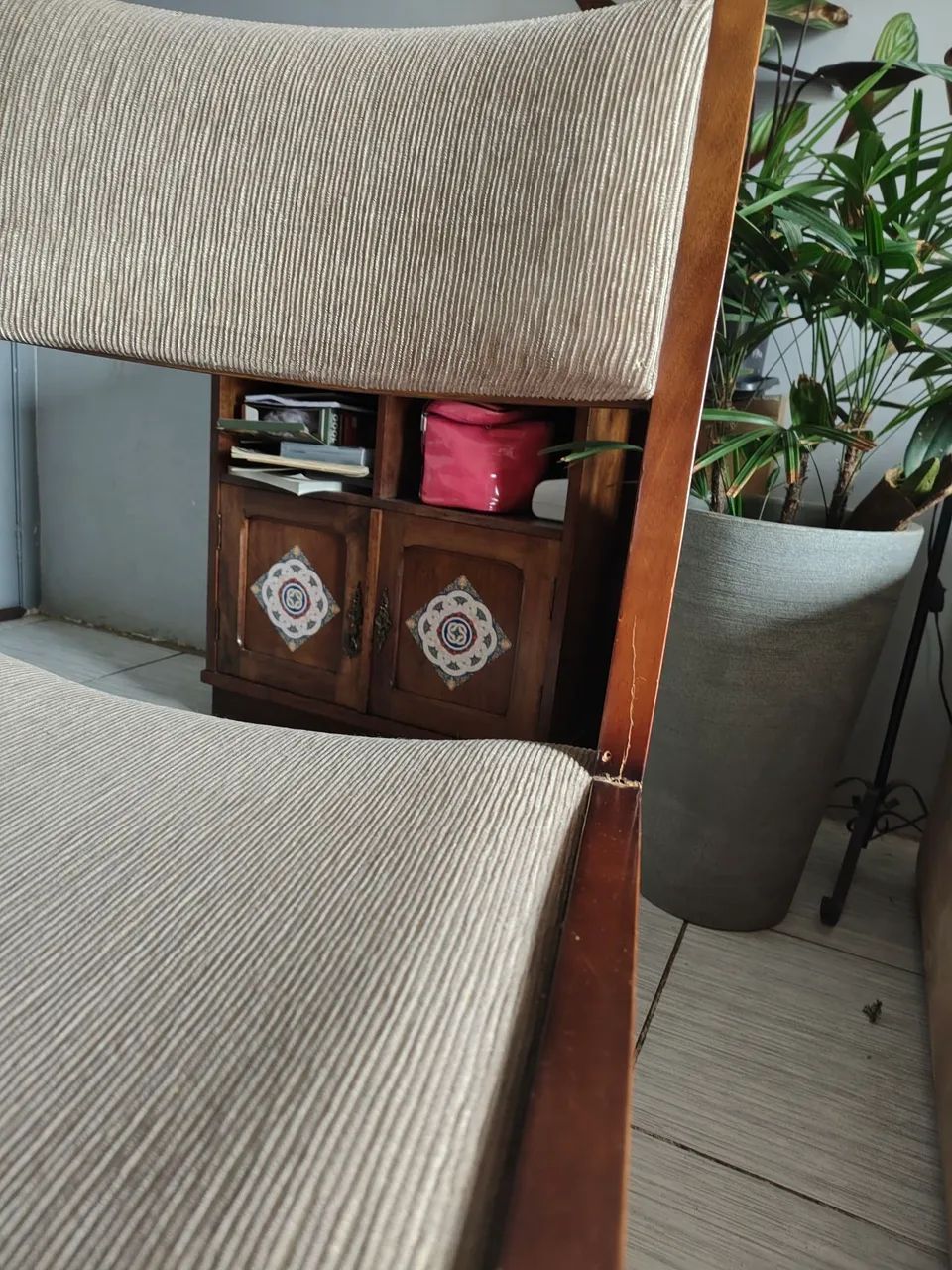 Mesa com centro giratório + 4 cadeiras - Foto 4