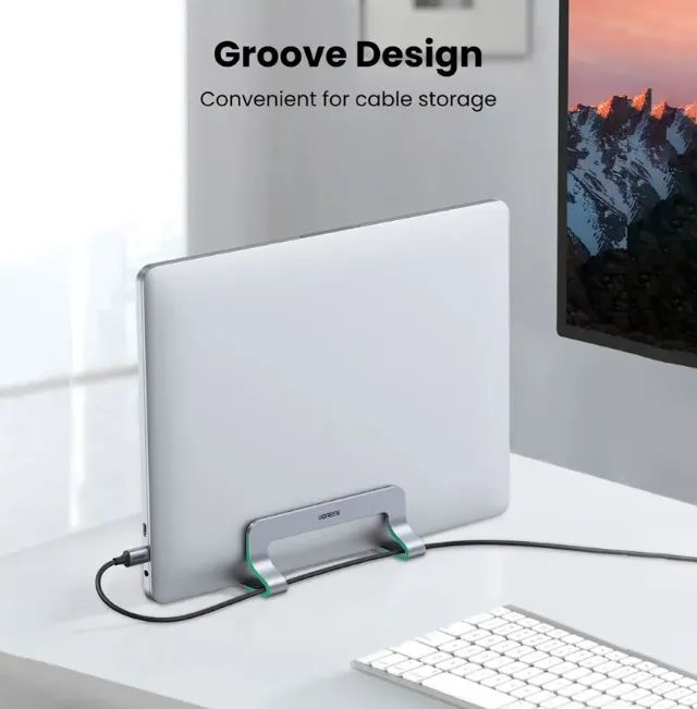 Ugreen Suporte Vertical Macbook Notebook Alumínio Ajustável  - Foto 4