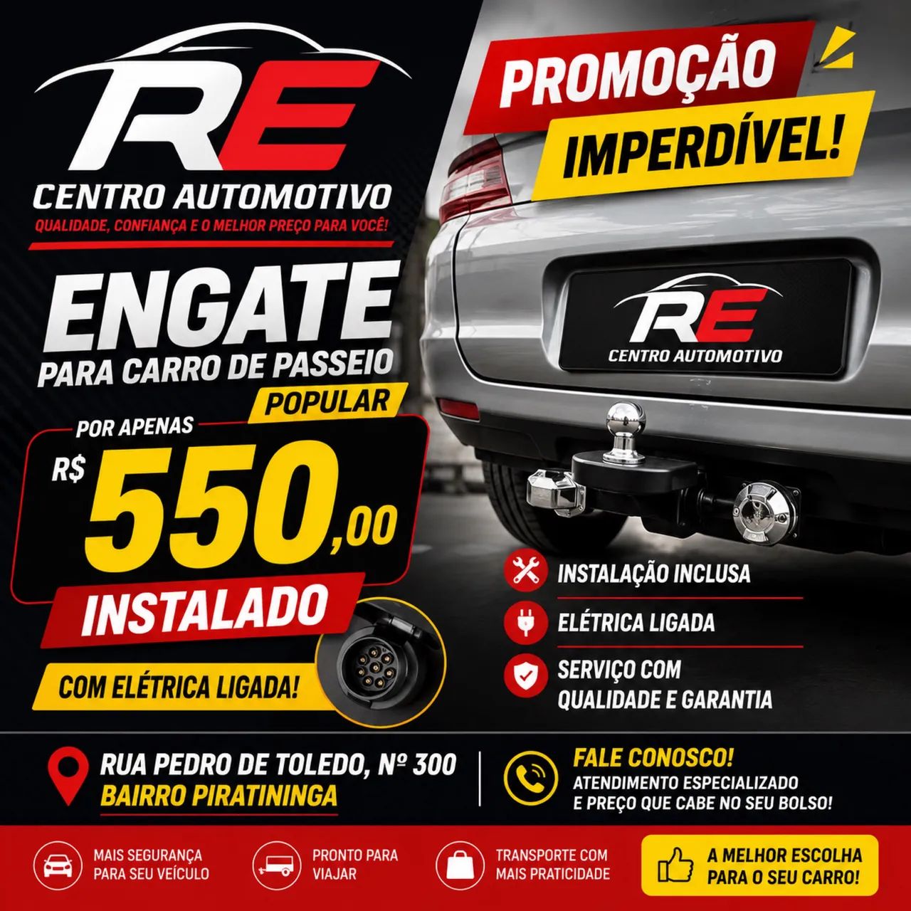 Engates suspensão 