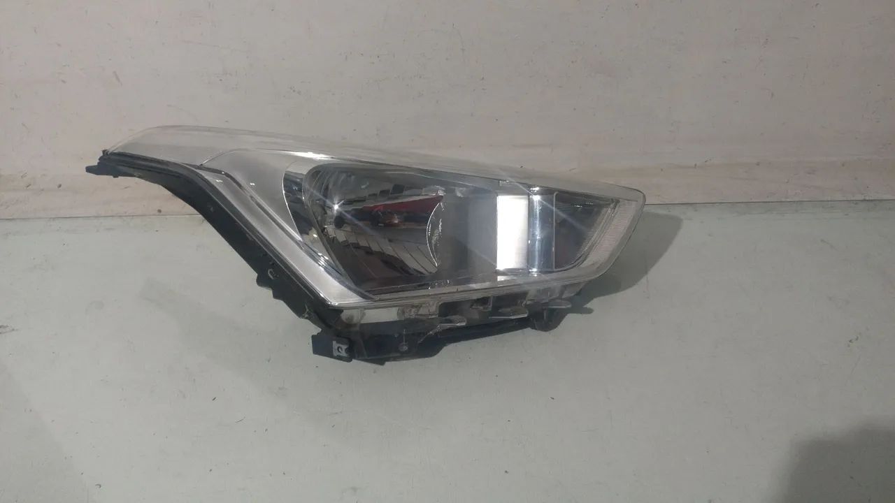 Farol Creta cromado 