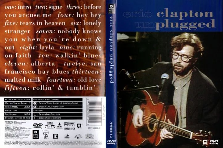 Dvd Eric Clapton - Unplugged - Foto 5