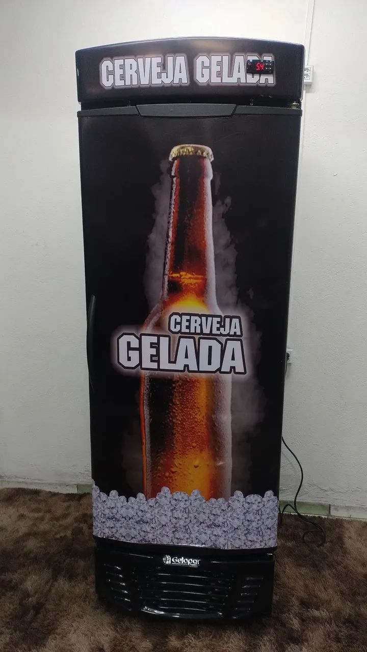 Freezer vertical cervejeira 