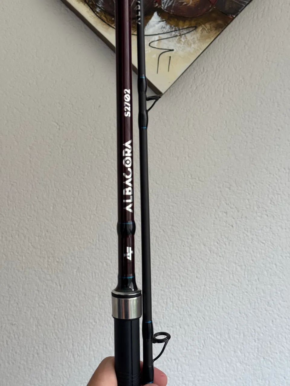 Vara P/ Molinete Albatroz Albacora (2,70m) 50lbs - 2 Partes - Foto 6