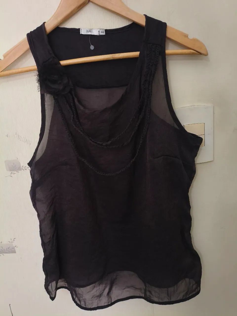 POOL blusa com transparência tam 44 - Foto 2