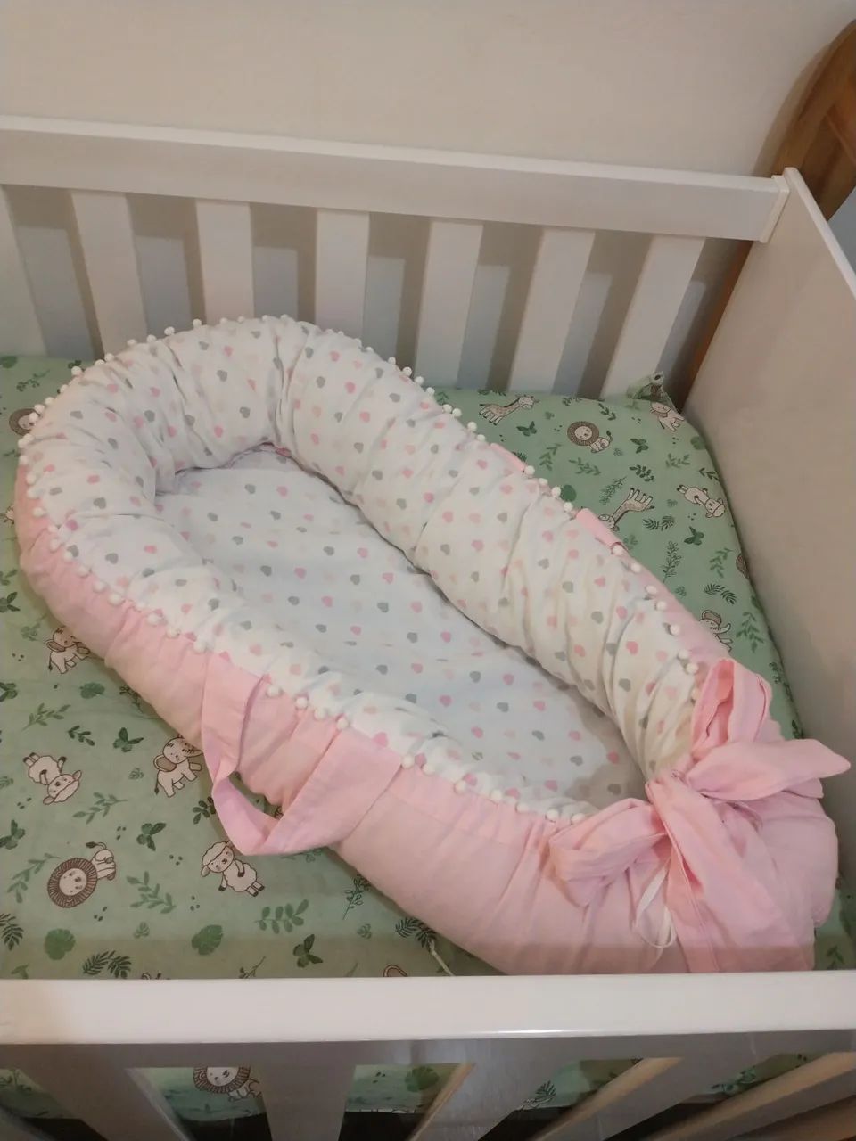 Ninho redutor bebê rosa marca grão de gente bebê menina 